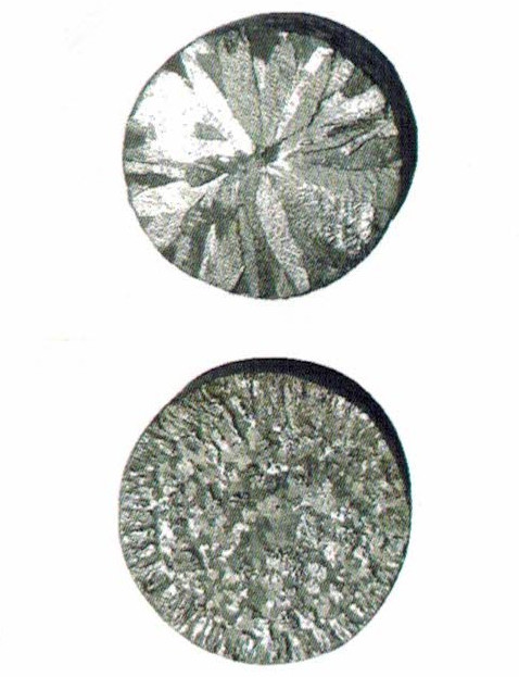 标准金相 纯铝铸锭的宏观组···